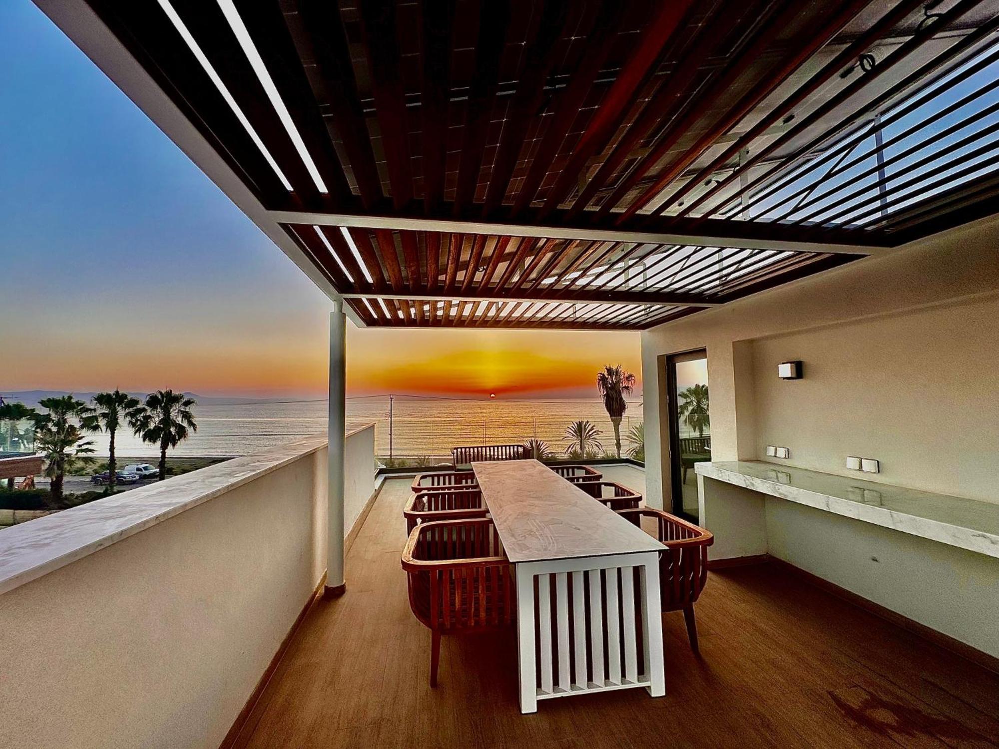 Santa Barbara Seafront Villas W Jacuzzi Pool Paphos Buitenkant foto