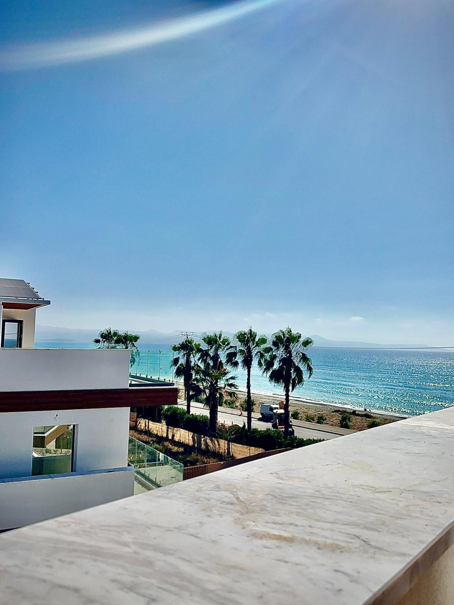 Santa Barbara Seafront Villas W Jacuzzi Pool Paphos Buitenkant foto