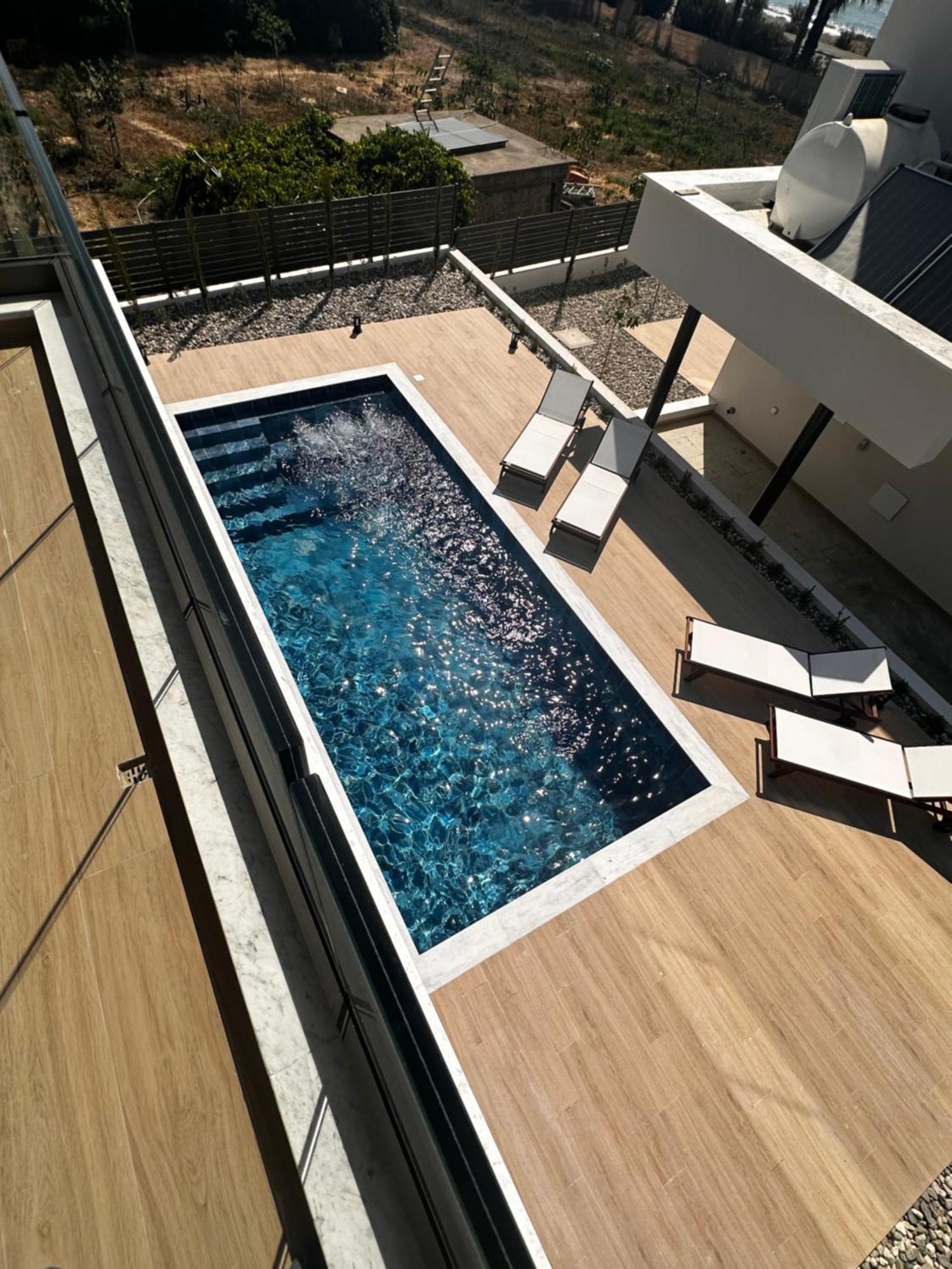 Santa Barbara Seafront Villas W Jacuzzi Pool Paphos Buitenkant foto